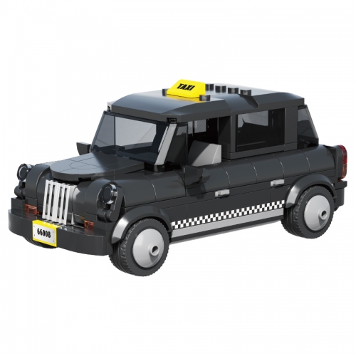 TAXI Car Model Building Blocks Kit DIY Bricks Kids Educational Toys 304Pcs Set NO.66008