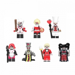 7-Pack Hazbin Hotel Building Blocks Mini Action Figures DIY Bricks Toys for Kids Gift TP1031