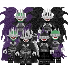6-Pack Super Heroes The Batman Who Laughs Building Blocks Mini Figures Bricks Toys Kids Educational Toys Set DY106-111