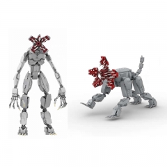 Stranger Things Figures Demogorgon Demodog Building Blocks Display Models DIY Bricks Toys Set Kids Gift