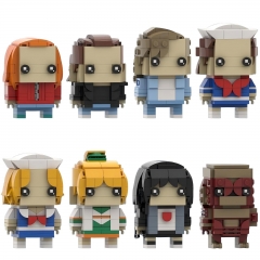 Stranger Things Figures Building Blocks Display Models Max Eleven Chrissy Eddie DIY Bricks Toys Kids Gift