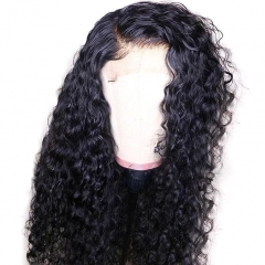 LSS Human Hair Jerry Curly Wig