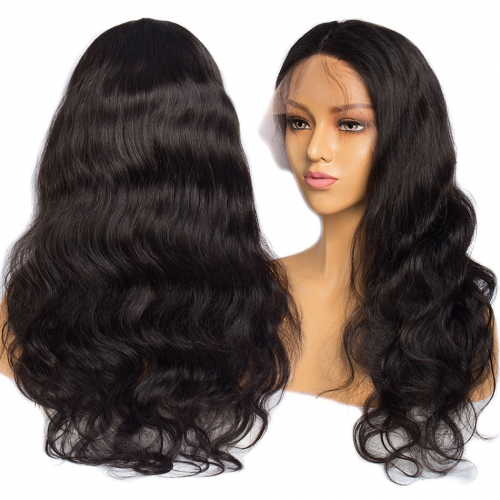 LSS Human Hair  bODY WAVE Wig