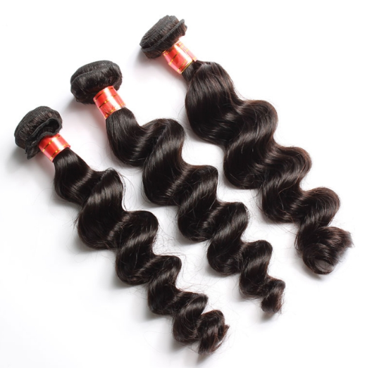 【12A 3PCS】Brazilian Loose Wave High Quality 3 Bundles Virgin Human Hair Free Shipping