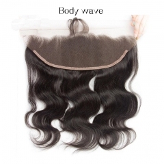 12A 【13x4 Frontal Closure 6 Styles 】High Quality Lace Frontal Closure  1Pc Human Hair Lace Closure