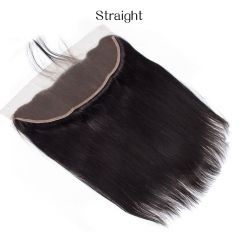 12A 【13x4 Frontal Closure 6 Styles 】High Quality Lace Frontal Closure  1Pc Human Hair Lace Closure