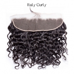 12A 【13x4 Frontal Closure 6 Styles 】High Quality Lace Frontal Closure  1Pc Human Hair Lace Closure