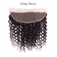 12A 【13x4 Frontal Closure 6 Styles 】High Quality Lace Frontal Closure  1Pc Human Hair Lace Closure