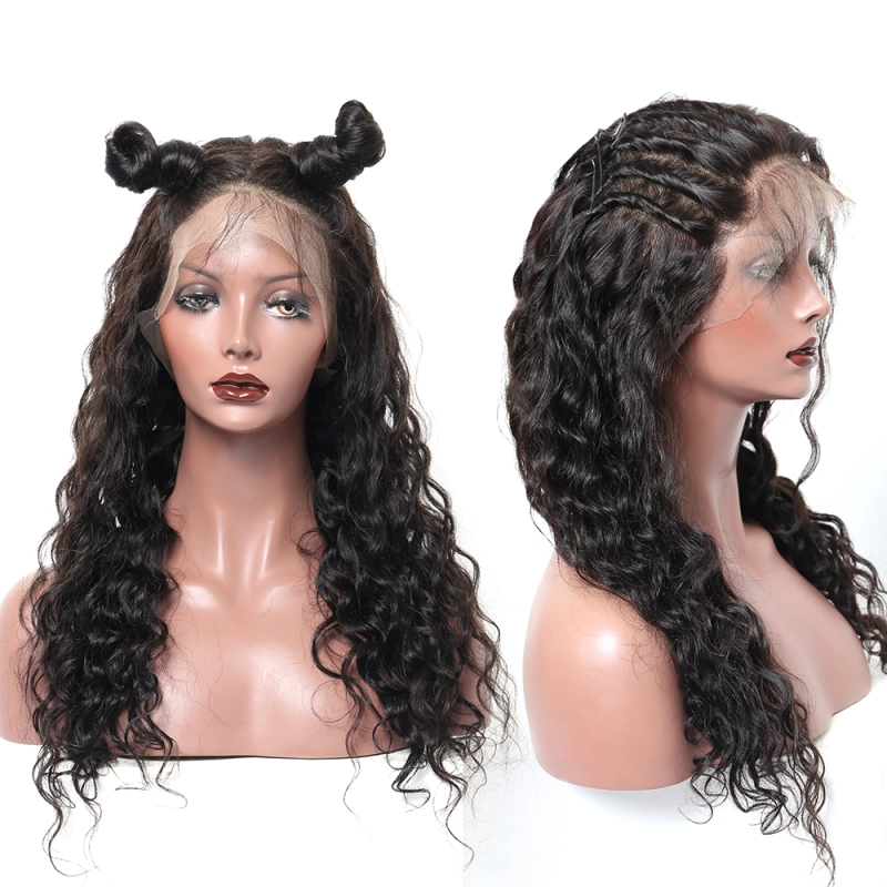 13A Lace Frontal Wigs 150% Density 13×4 Loose Wave Virgin Hair Free Shipping