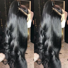 13A 13*6 Body wave 10-24inch Lace Frontal 150% 180% Density Natural Lace Wig Black Virgin Hair Customize in 7 working days Free Shipping