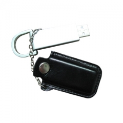 Factory customized business gift leather usb flash drive,usb stick