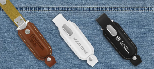 Factory customized business gift leather usb flash drive,usb stick