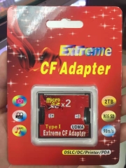 tf card to CF Compact Flash Memory Card Reader Adapter new
