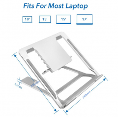 2020 Universal Laptop Stand Aluminum Lapdesks for 11-15 inch Computer  Adjustable Cooling Laptop Stand