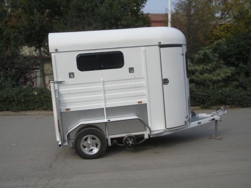 2 horse angle load trailer standard model
