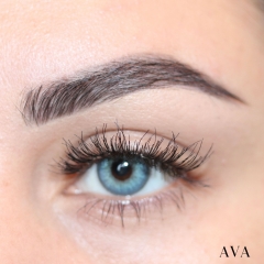 AVA（15mm Human Hair Lashes）