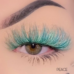 PEACE (18mm Color Mink)