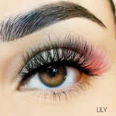 LILY（15MM TWO TONE SILK LASHES）
