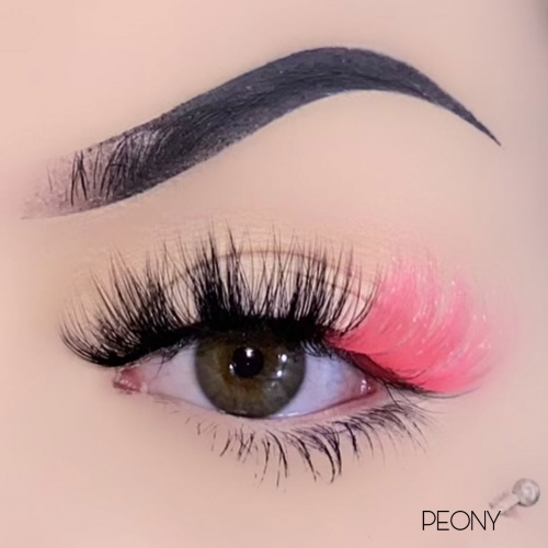 PEONY (20MM TWO TONE SILK LASHES)
