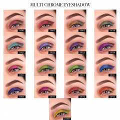 20 PACK MULTI CHROME EYESHADOW WHOLESALE(FREE DHL shipping)