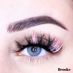 Brooke（18MM GLITTER TWO TONE MINK）