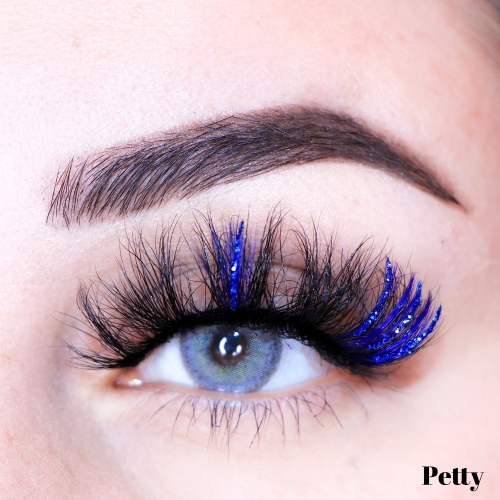 Petty（18MM GLITTER TWO TONE MINK）