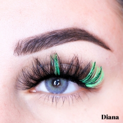 Diana（18MM GLITTER TWO TONE MINK）