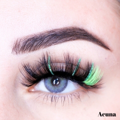 Acuna（18MM GLITTER TWO TONE SILK）