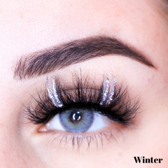 Winter（18MM GLITTER TWO TONE MINK）