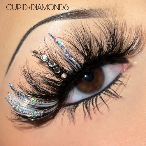 Cupid+Diamonds（25MM FLOWER BUTTERFLIES LASHES）