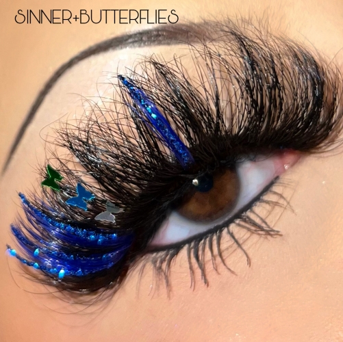 Sinner+Butterflies（25MM FLOWER BUTTERFLIES LASHES）