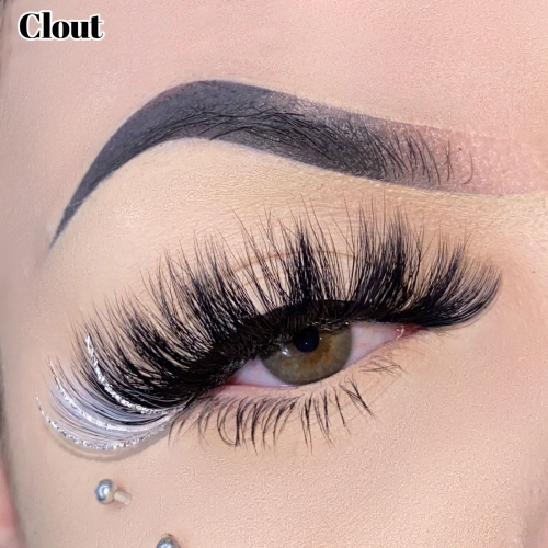 Clout（20MM GLITTER TWO TONE SILK）