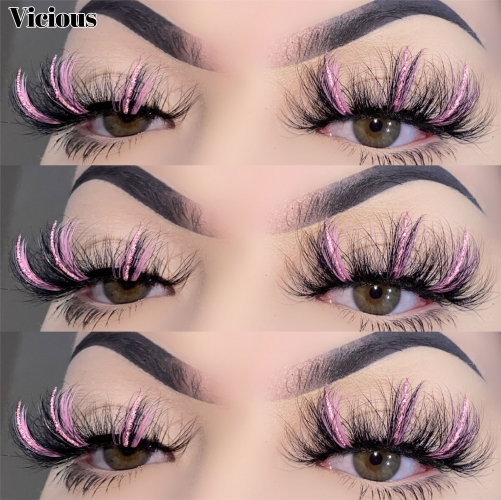 Vicious（25MM GLITTER TWO TONE MINK）