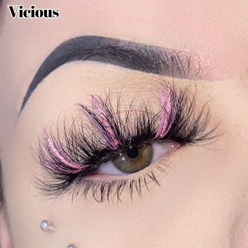 Vicious（25MM GLITTER TWO TONE MINK）