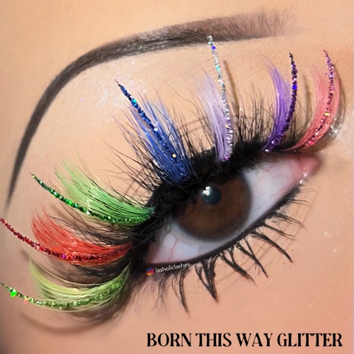 BORN THIS WAY GLITTER（25MM GLITTER TWO TONE MINK）