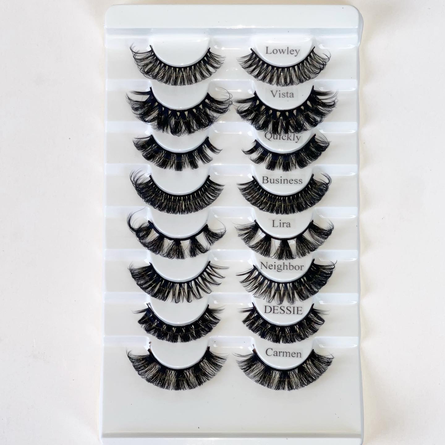 8 PACK 15MM RUSSIAN LASHES