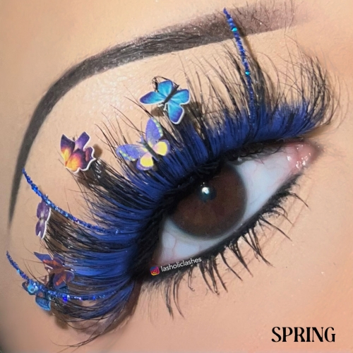 SPRING（25MM FLOWER BUTTERFLIES LASHES)