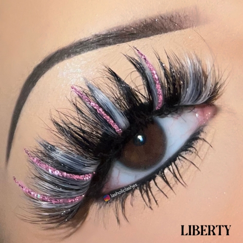 LIBERTY （20MM GLITTER TWO TONE SILK）