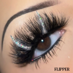 FLIPPER（20MM GLITTER TWO TONE SILK）