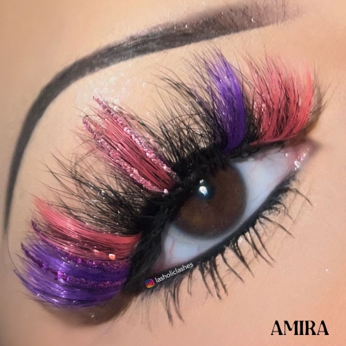 AMIRA（20MM GLITTER TWO TONE SILK）