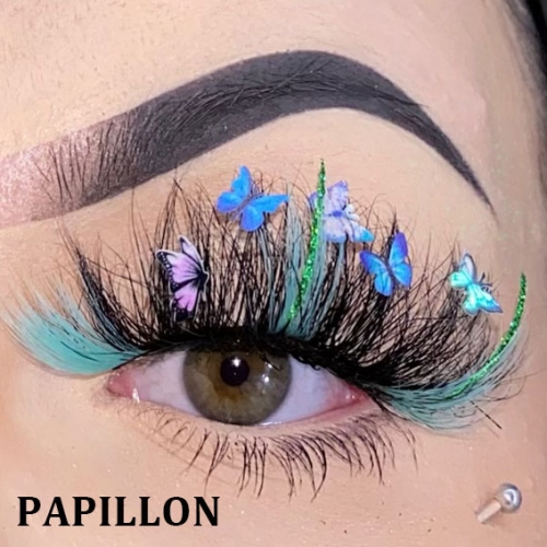 PAPILLON（25MM FLOWER BUTTERFLIES LASHES)