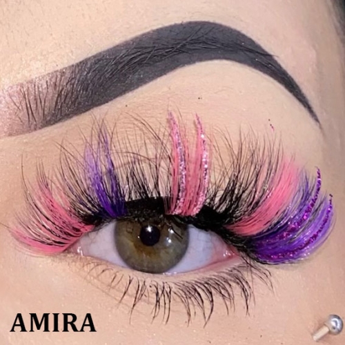 AMIRA（20MM GLITTER TWO TONE SILK）