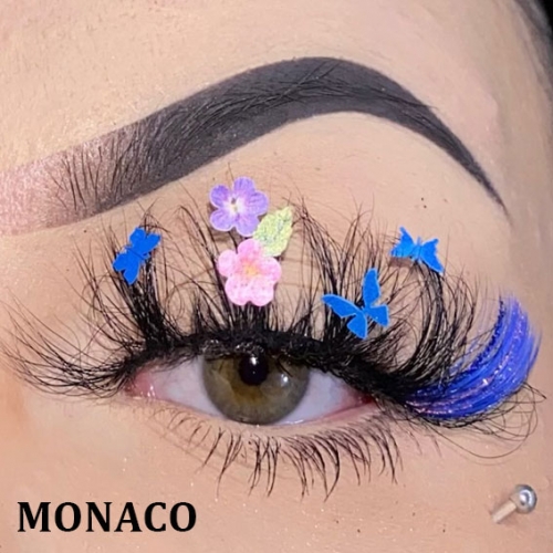 MONACO（25MM FLOWER BUTTERFLIES LASHES)