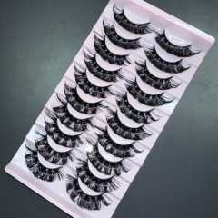 10 PACK 15MM RUSSIAN LASHES (SET307)