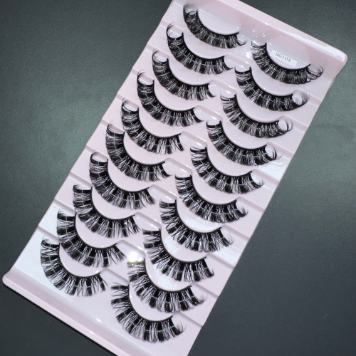 10 PACK 15MM RUSSIAN LASHES (SET104)