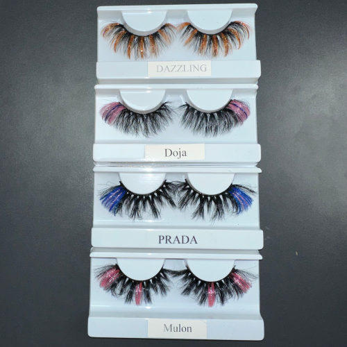 $19.99 for any 4 pieces Glitter Lashes