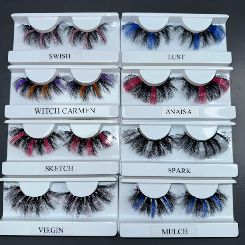 $29.99 for any 8 pieces Two Tone Lashes