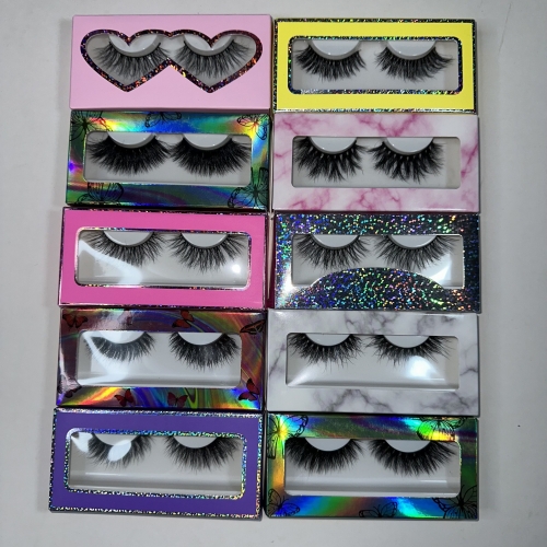 $1.00 Natural Mink Lashes (15mm to 18mm)