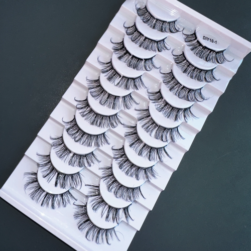 10 Pack DIY Russian Curl Lashes