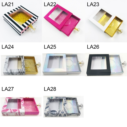 10 pcs Wholesale Magnetic/ Drawer Lash Packages No Logo